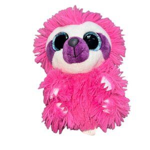 Wild Republic Lil Sweet & Sassy Pink Sloth -5.5"-GUC